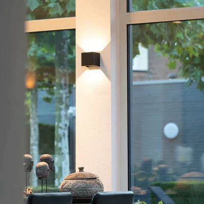 Luxe Motion Sensor Wall Light Warm LED 2700K