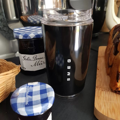 LuxeTherm 500ml Stainless Steel Thermal Travel Mug Insulated Leakproof Coffee Cup