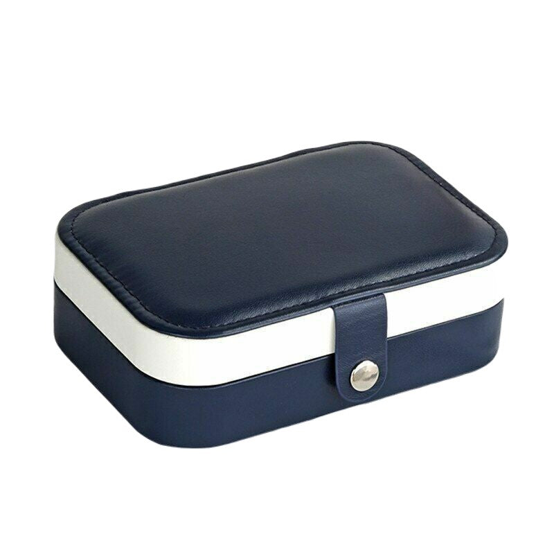 Luxio Double Layer Jewellery Box Elegant Organizer for Travel and Home Storage