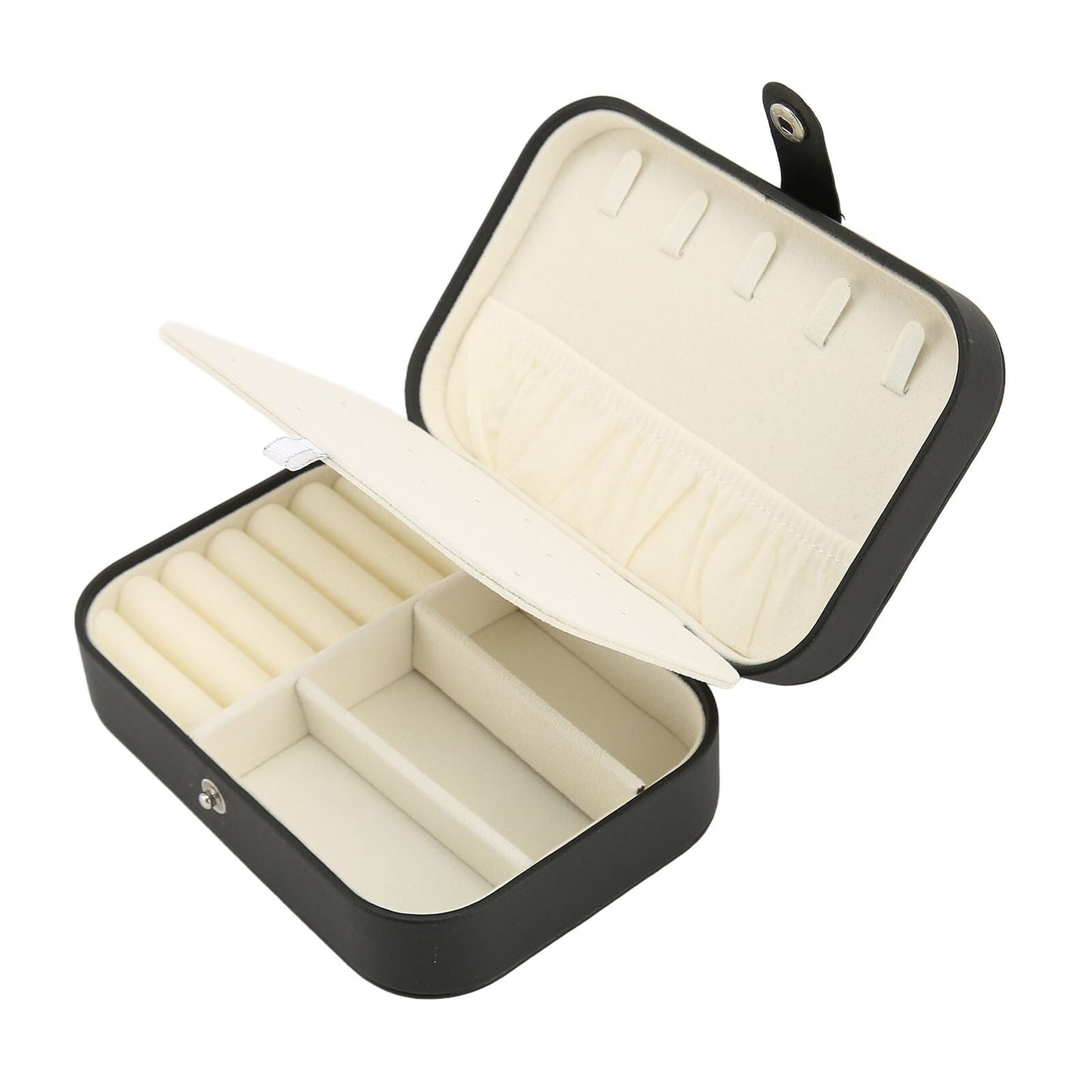 Luxio Double Layer Jewellery Box Elegant Organizer for Travel and Home Storage