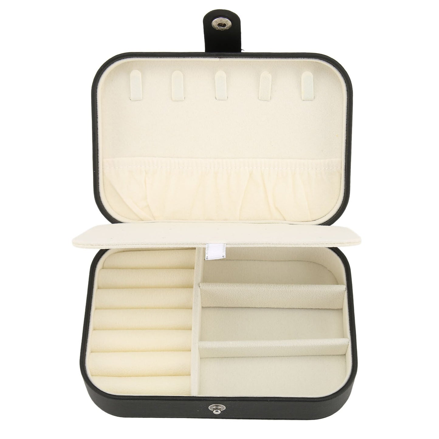 Luxio Double Layer Jewellery Box Elegant Organizer for Travel and Home Storage