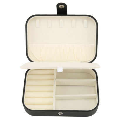 Luxio Double Layer Jewellery Box Elegant Organizer for Travel and Home Storage