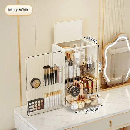 Luxo Makeup Storage Box Dust Proof Cosmetic Organizer