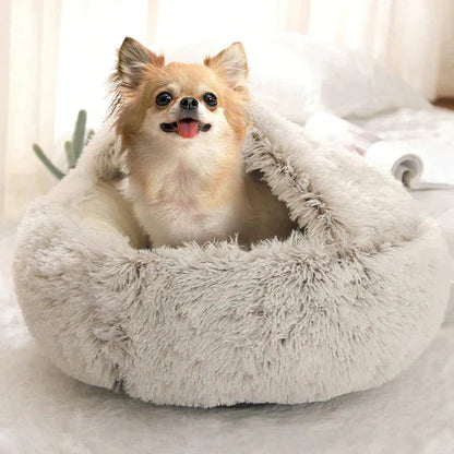 Luxury Calming Dog Bed Soft Plush Supportive Pet Bed