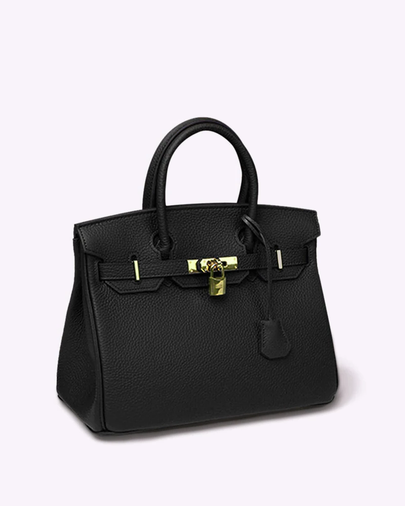 Luxury Leather Women’s Handbag Spacious Tote Bag with Organizer Insert