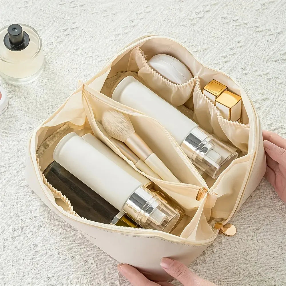 Luxury Makeup and Toiletry Bag Travel Cosmetic Organizer