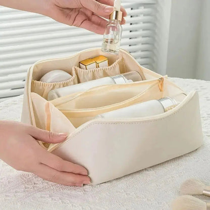 Luxury Makeup and Toiletry Bag Travel Cosmetic Organizer