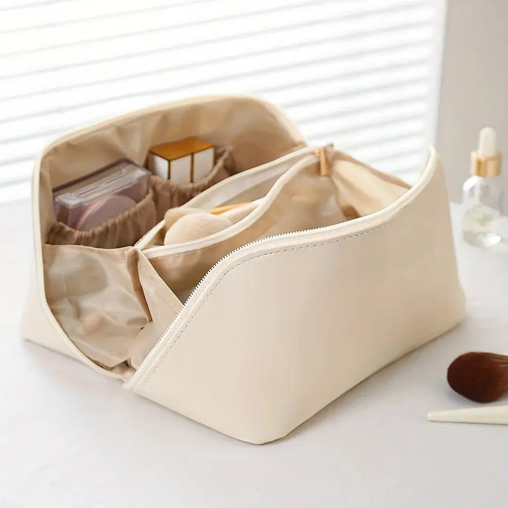 Luxury Makeup and Toiletry Bag Travel Cosmetic Organizer