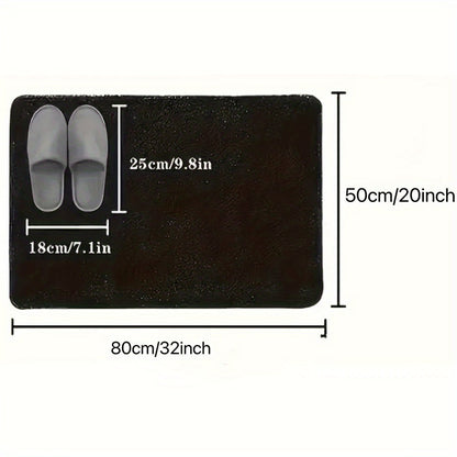 Luxury Microfibre Bath Mat Ultra Soft Non Slip Washable Bathroom Rug
