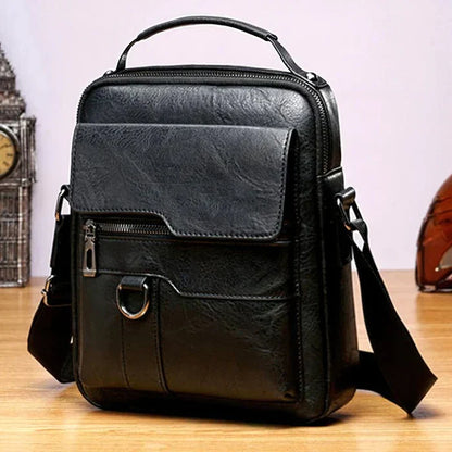 Luxury PU Leather Shoulder Bag Compact Crossbody for Everyday Use