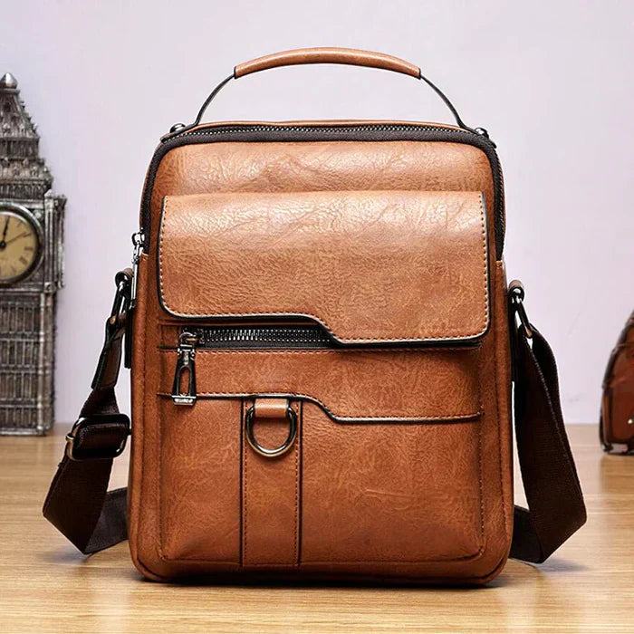 Luxury PU Leather Shoulder Bag Compact Crossbody for Everyday Use