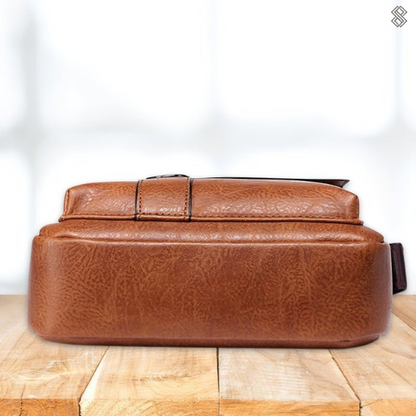 Luxury PU Leather Shoulder Bag Compact Crossbody for Everyday Use