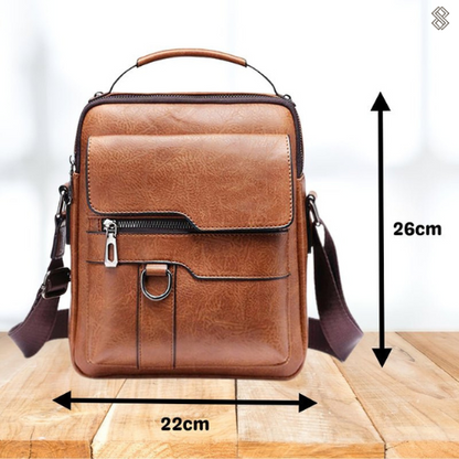 Luxury PU Leather Shoulder Bag Compact Crossbody for Everyday Use