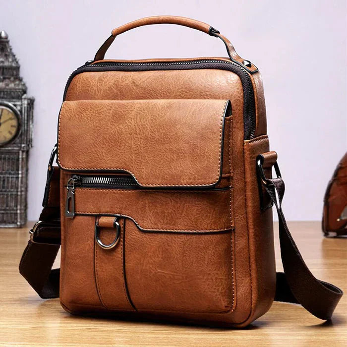 Luxury PU Leather Shoulder Bag Compact Crossbody for Everyday Use