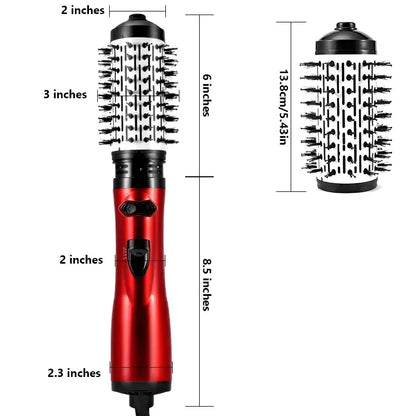 Magic Hair Styler Brush 3 in 1 Hair Dryer Straightener and Curler