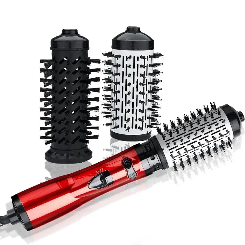 Magic Hair Styler Brush 3 in 1 Hair Dryer Straightener and Curler