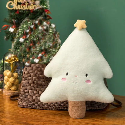Magical Christmas Gingerbread Plush Toy Soft Fluffy Holiday Cushion