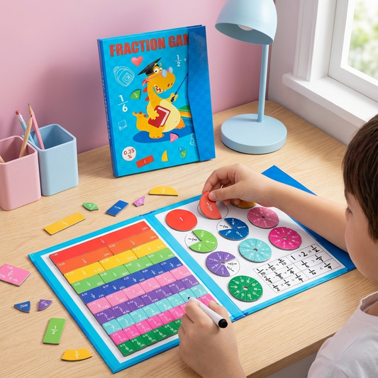 Juguete educativo de matemáticas con imanes, set de números magnéticos para aprender, para niños