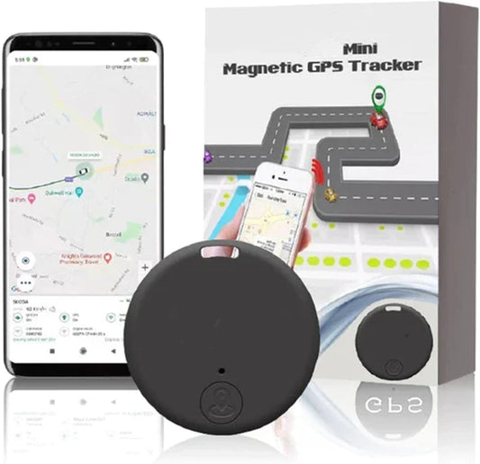 Magnetic GPS Tracker with Real-Time App Tracking and Rechargeable Battery