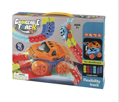 MagniTrack Magnetic Car Track Toy Set for Creative Kids Play
