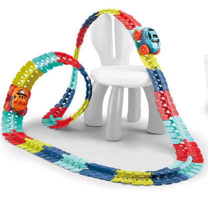 MagniTrack Magnetic Car Track Toy Set for Creative Kids Play