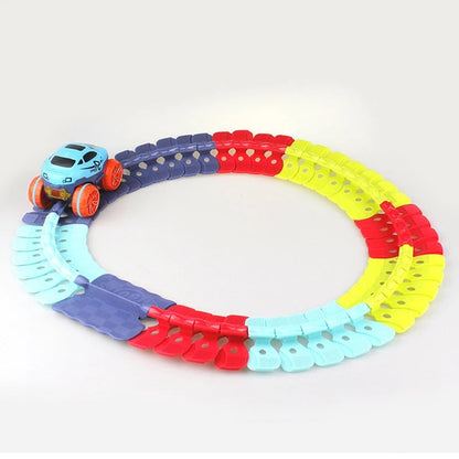 MagniTrack Magnetic Car Track Toy Set for Creative Kids Play