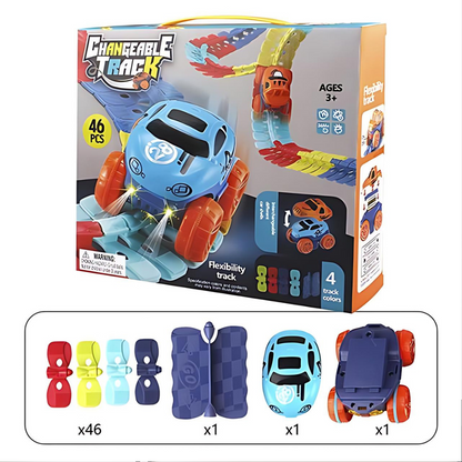 MagniTrack Magnetic Car Track Toy Set for Creative Kids Play