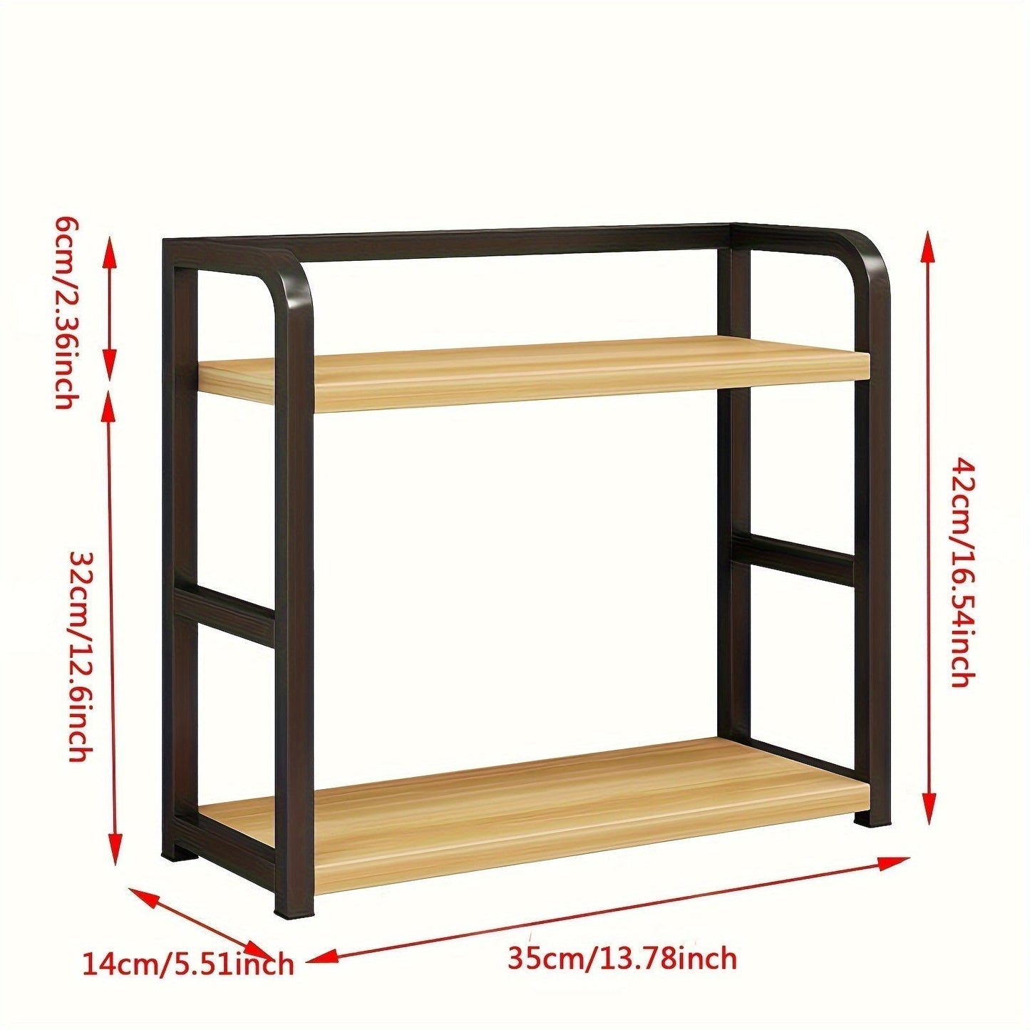 Mara Stainless Steel Kitchen Storage Rack for Spices and Kitchen Essentials