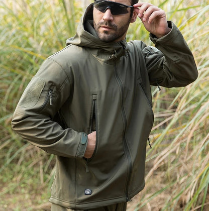 Waterproof Outdoor Set with Fleece Lining and Multiple Pockets
