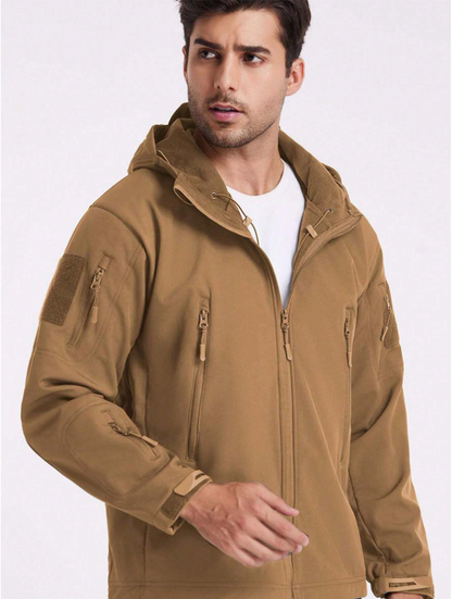 Waterproof Outdoor Set with Fleece Lining and Multiple Pockets