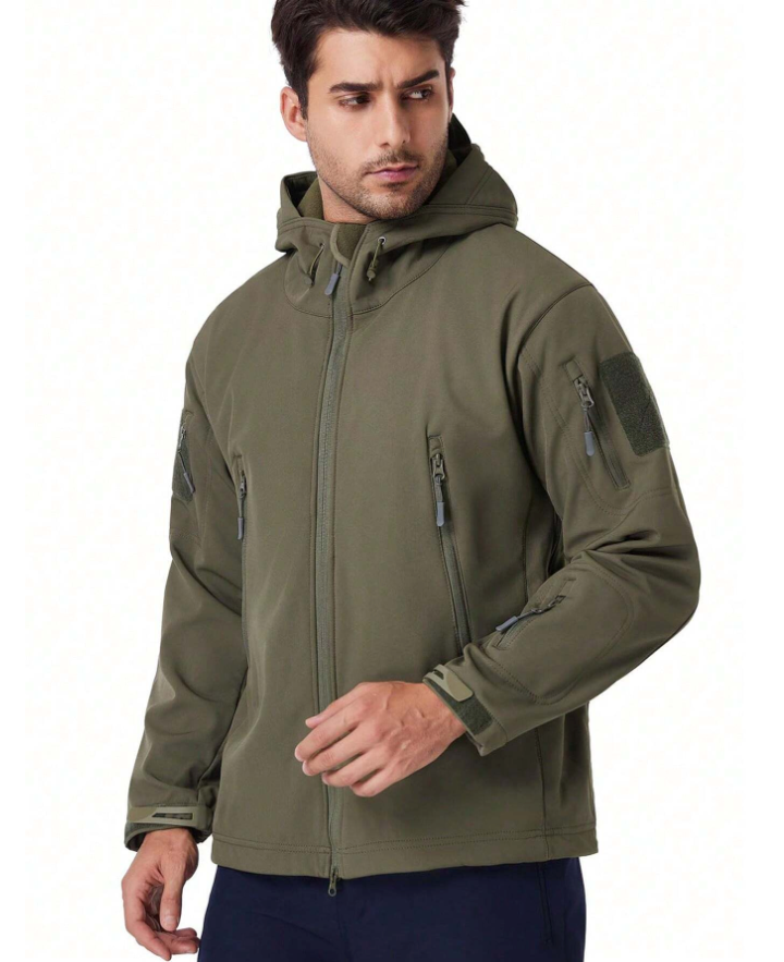 Waterproof Outdoor Set with Fleece Lining and Multiple Pockets