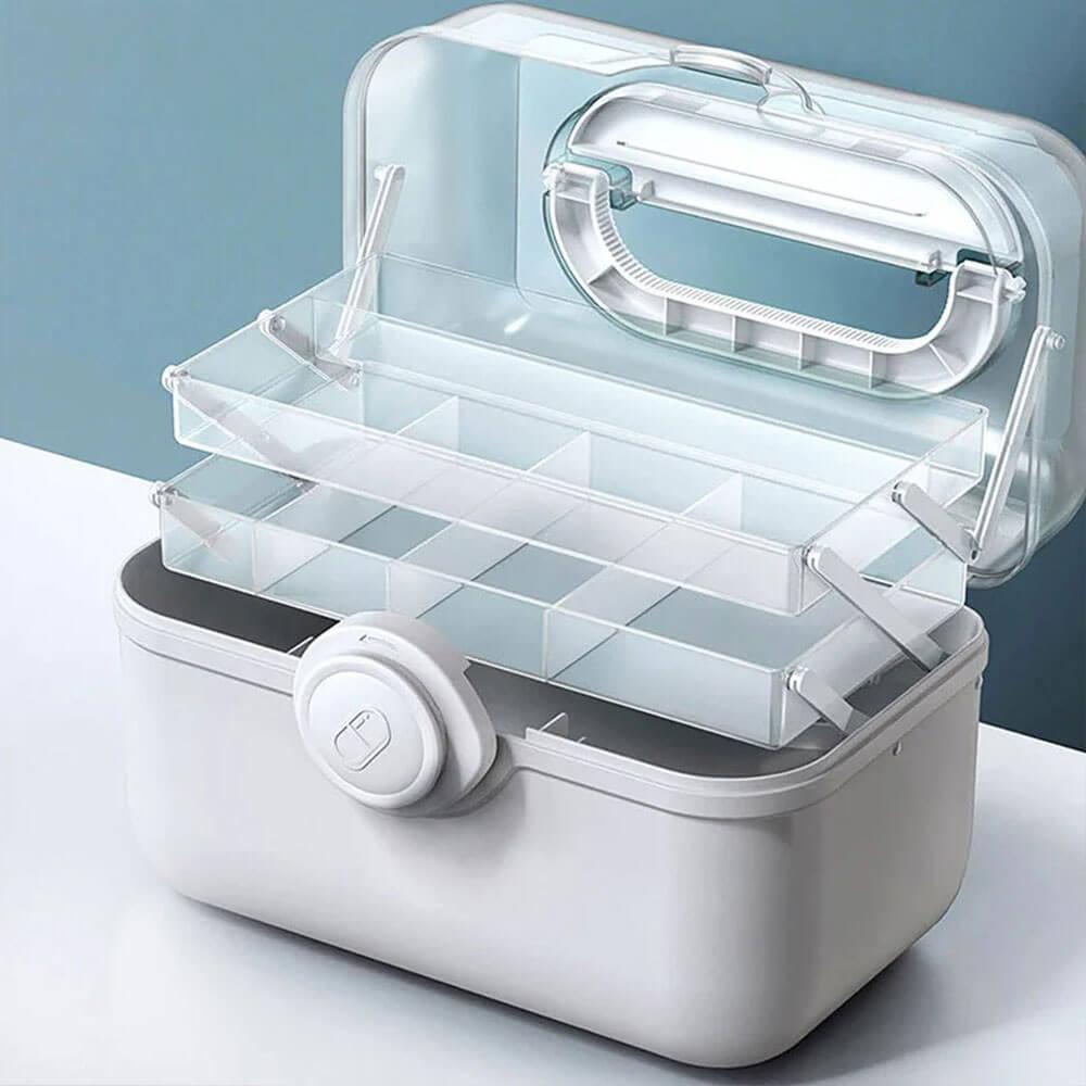 MediSmart Weekly Pill Organiser Compact Travel Medicine Box