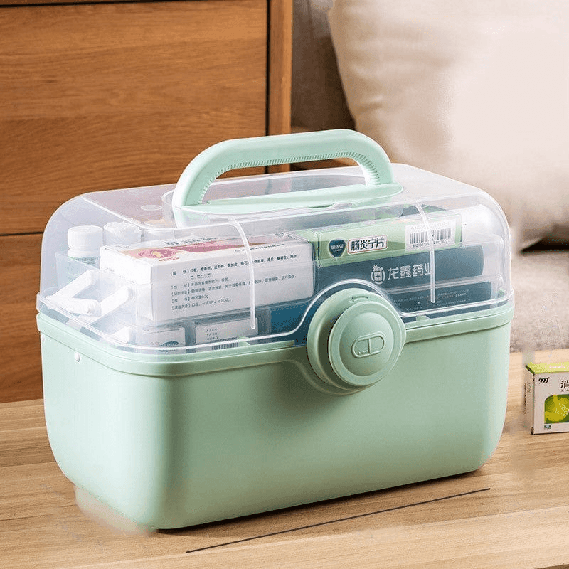 MediSmart Weekly Pill Organiser Compact Travel Medicine Box