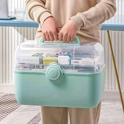 MediSmart Weekly Pill Organiser Compact Travel Medicine Box
