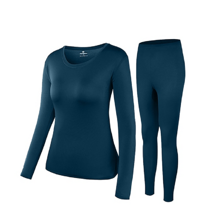 Ropa interior térmica eléctrica larga para hombre, con alimentación USB, costuras planas y diseño base para el invierno