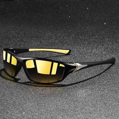 Men’s Polarised Sunglasses Lightweight Metal Frame UV400 Protection