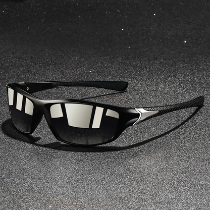 Men’s Polarised Sunglasses Lightweight Metal Frame UV400 Protection