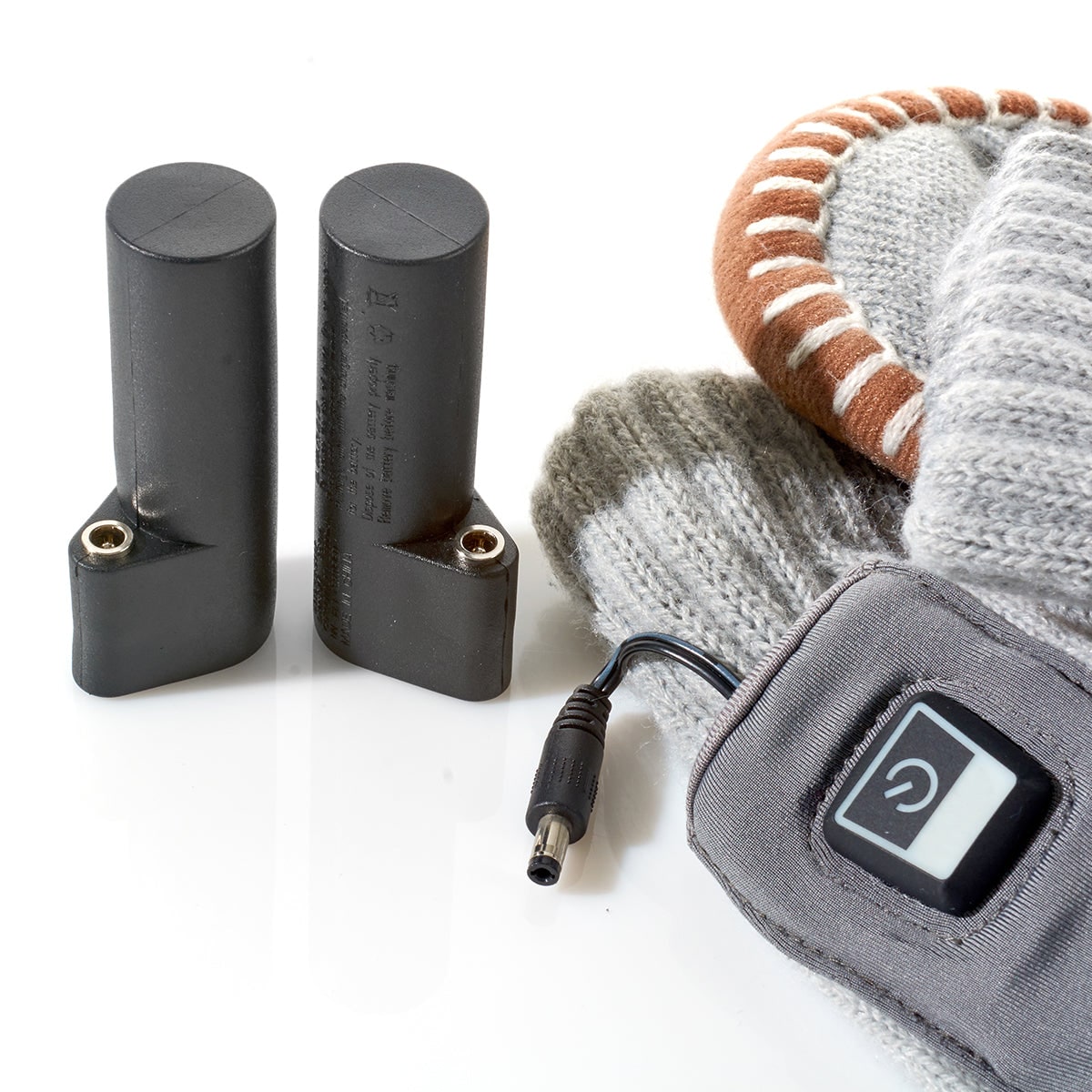 Men's Rechargeable Heated Slipper Socks with Non-Slip Soles