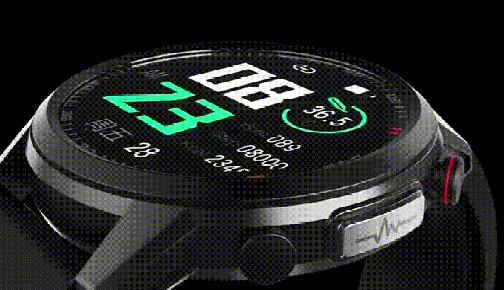 Men's Smart Watch with Heart Rate Blood Pressure and SpO2 Tracking