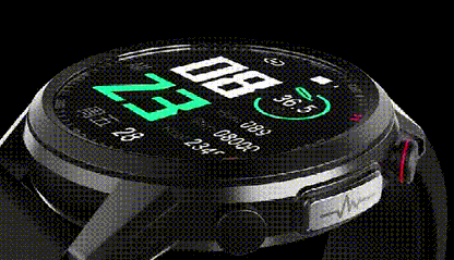 Men's Smart Watch with Heart Rate Blood Pressure and SpO2 Tracking