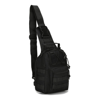 Men's Tactical MOLLE Sling Backpack with Organised Pockets