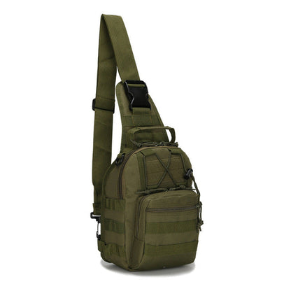 Men's Tactical MOLLE Sling Backpack with Organised Pockets