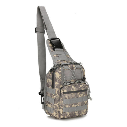 Men's Tactical MOLLE Sling Backpack with Organised Pockets