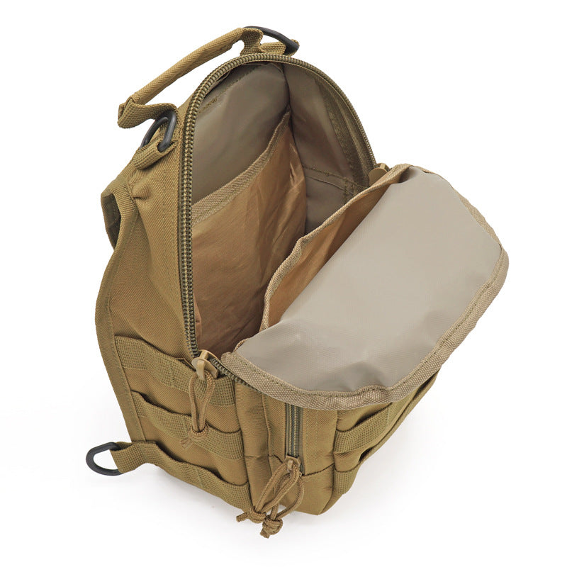 Men's Tactical MOLLE Sling Backpack with Organised Pockets