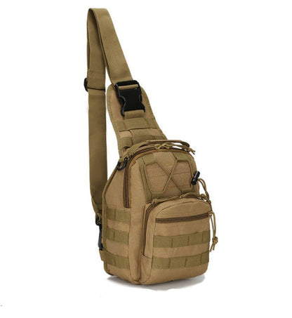 Men's Tactical MOLLE Sling Backpack with Organised Pockets