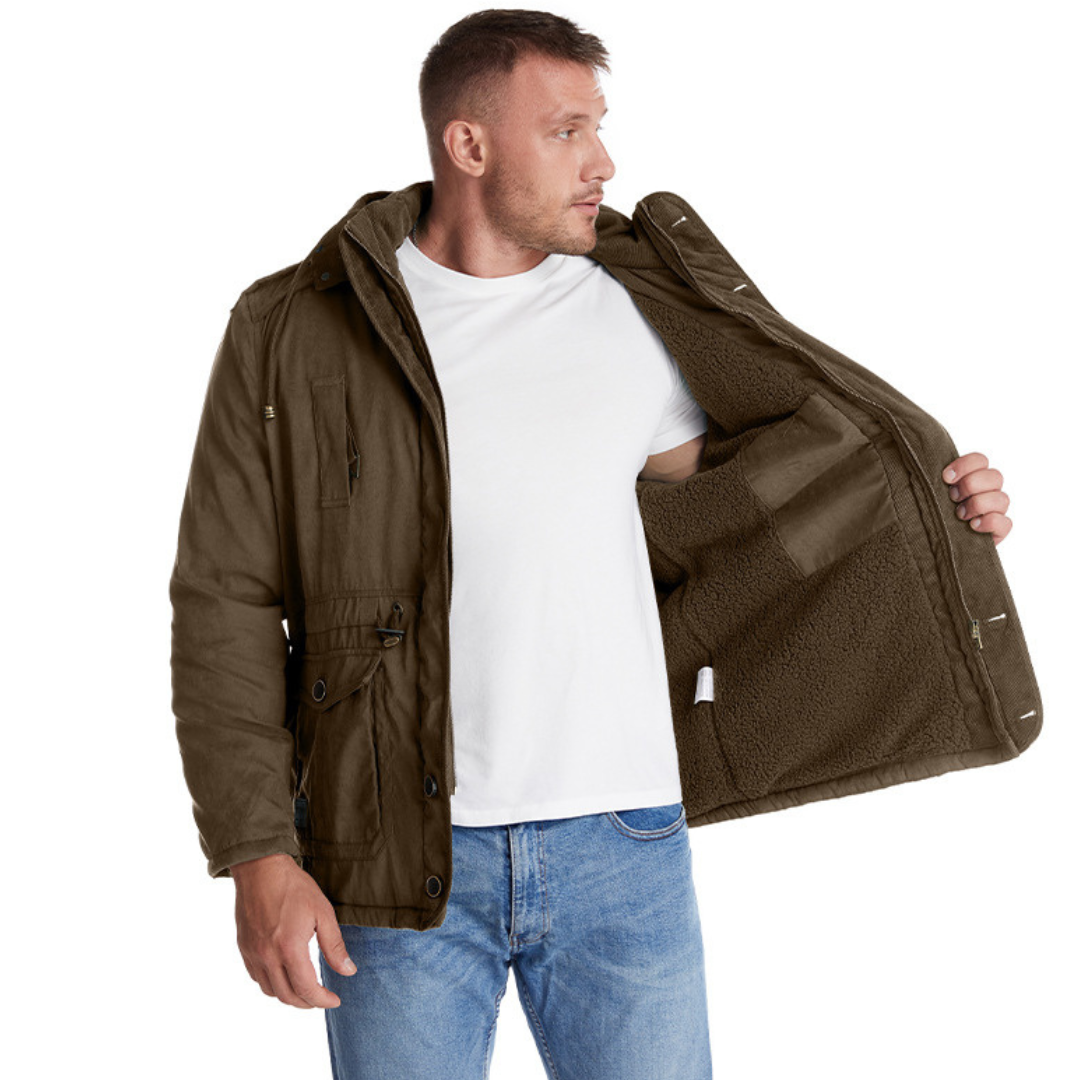 Men’s Winter Coat Waterproof Windproof Warm Jacket