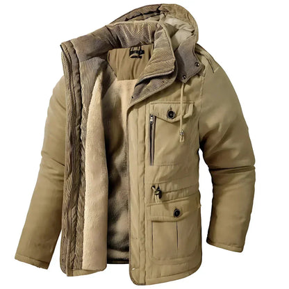 Men’s Winter Coat Waterproof Windproof Warm Jacket