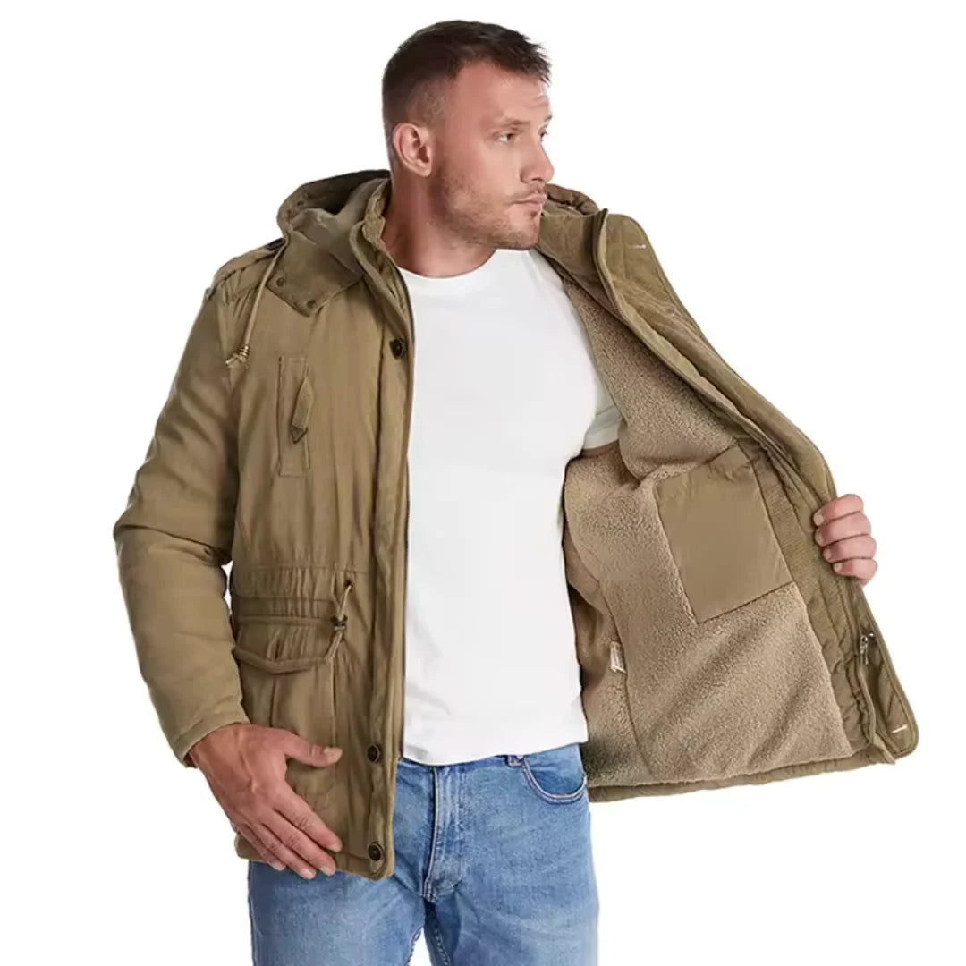 Men’s Winter Coat Waterproof Windproof Warm Jacket