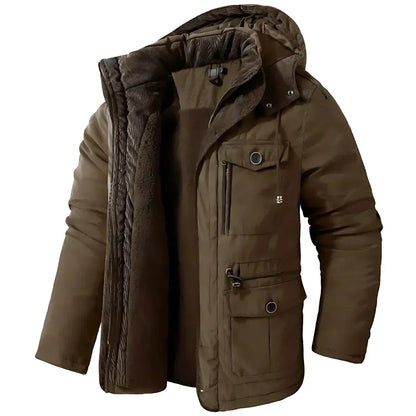 Men’s Winter Coat Waterproof Windproof Warm Jacket