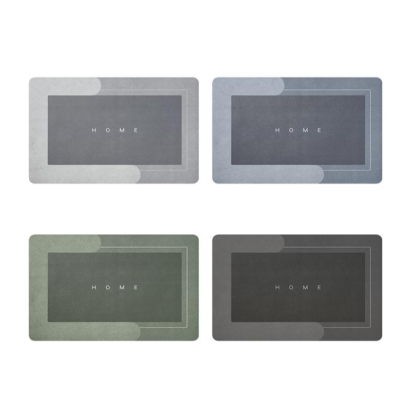 Microfiber Bath Mat with Quick-Drying Absorbent Design